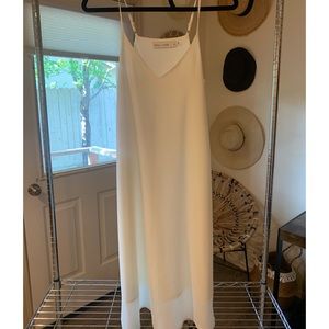 Bishop + Young White Midi Tank Dress XS
